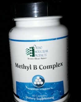 Ortho Molecular Methyl B Complex 60 Capsules Exp. 12/