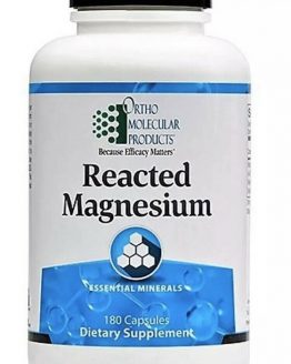 Ortho Molecular Products Reacted Magnesium 180 capsules