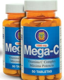 Vitamina C de alta Potencia ( 1000mg ) Set de 2 frascos para mas de 3 meses.