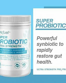 Lyfe Fuel super probiotic Ultra Strength Synbiotic Rapid Digestive , Immunity,30
