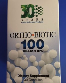 NEW SEALED Ortho Molecular Ortho Biotic 100 Billion CFU 30 caps - FREE SHIPPING!