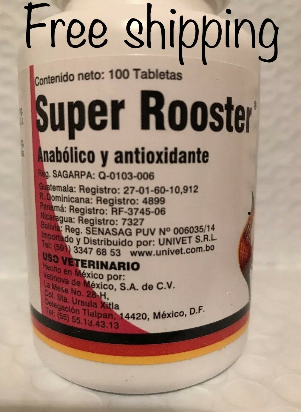 Vetinova Super rooster 100 tabs