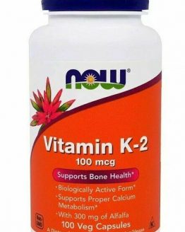 Vitamina K-2 100mcg Para Sistema Cardiovascular Saludable - Soporte Salud ósea
