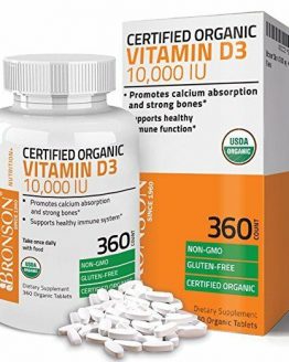 Vitamina D3 Diaria - Fortalece Los Dentadura, Huesos Y El Sistema Inmune