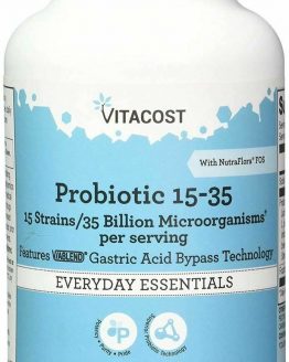 Vitacost Probiotic 15-35 - 35 Billion CFU** -- 240 Vegetarian Capsules