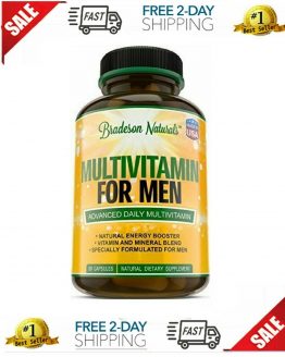HOT Multivitamínico para hombres,con vitaminas A B1 B2 B3 B5 B6 B12 C D E