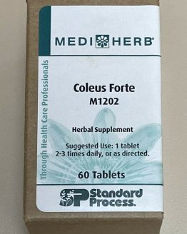 Standard Process Mediherb Coleus Forte 60 Tablet M12