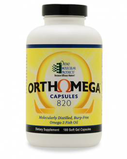 Ortho Molecular Products - OrthoMega Capsules - 180 Soft Gel