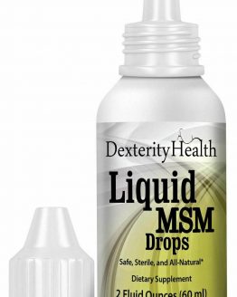 Pure Liquid Natural MSM Sterile Eye Drops 2-Pack 2oz Each Dropper Top Vegan 1