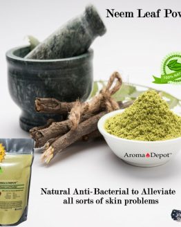 Neem Dried Leaf Powder Pure & Natural Raw Organic Vegan (Azadirachta indica)