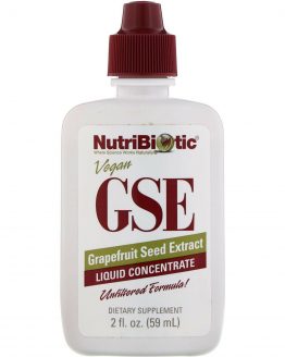 Vegan GSE Grapefruit Seed Extract, Liquid Concentrate, 2 fl oz (59 ml)