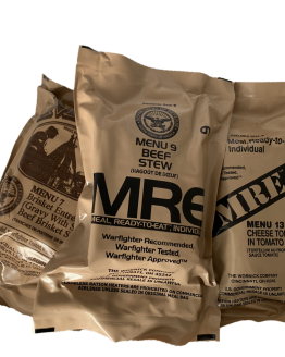 MILITARY MRE MEALS (YOU PICK THE MEAL) BUY 2 GET 1