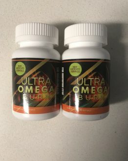 Lot of 2! ULTRA OMEGA BURN Dietary Supplement Fat Burning Omega 7 Fatty Acid