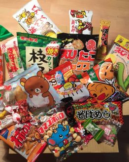 Selected Dagashi Box, Japan Traditional Set, 23 pc, Japanese Snack, Candy