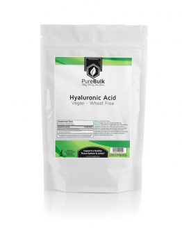 Hyaluronic Acid Powder 10 Grams (Vegan) 3rd Party Tested 100 % Pure PureBulk