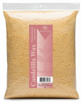 Candelilla Wax Flakes Vegan FOOD GRADE 100% Pure Natural