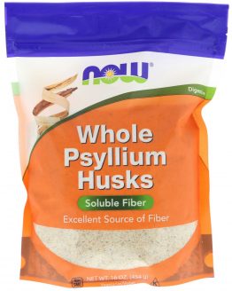 Whole Psyllium Husks, 16 oz (454 g)