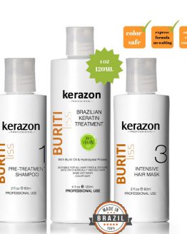 Brazilian Hair Keratin Treatment Complex Blowout 1ml/4oz KIT Keratina