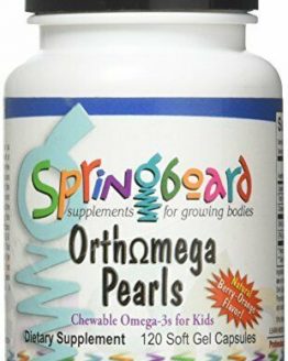 Orthomega Pearls 1 gels Chewable Omega3 for kids