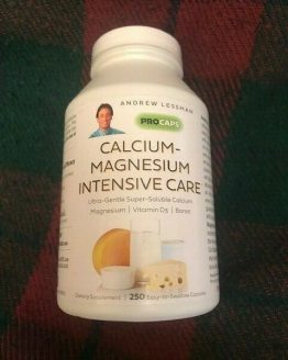 Andrew Lessman Calcium-Magnesium Intensive Care 250 Capsules Exp 06/30/22