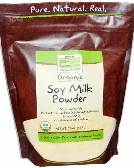 Now Foods Real Food Organic Soy Milk Powder  oz 567 g Organic, Vegan,