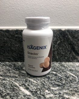 Isagenix Snacks   Natural Chocolate   60 Wafers NEW/SEALED!