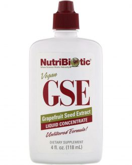 Vegan GSE Grapefruit Seed Extract, Liquid Concentrate, 4 fl oz (118 ml)