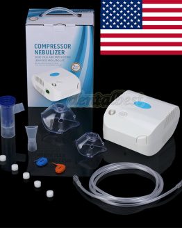 Portable Compressor Nebulizer Machine Handheld Respirator Humidifier Adult & kid