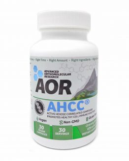 Advanced Orthomolecular Research AHCC - 30 Capsules