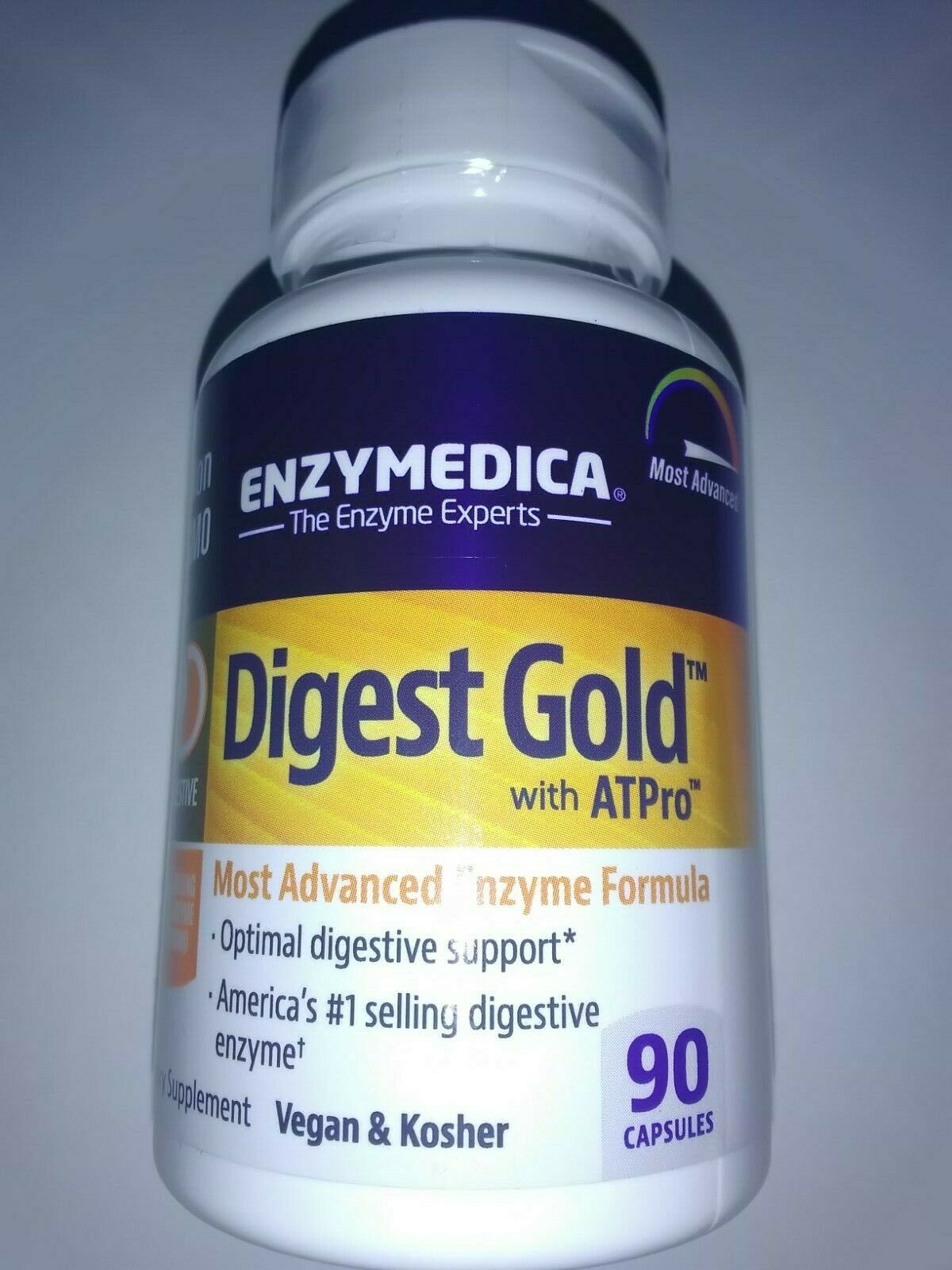 NEW!! Enzymedica Digest Gold Most Advanced Enzyme 90 Capsules + ATPro