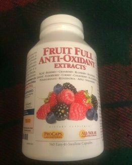 Andrew Lessman Fruit Full Anti-Oxidant Extracts 360 Capsules Exp. 03/30/22