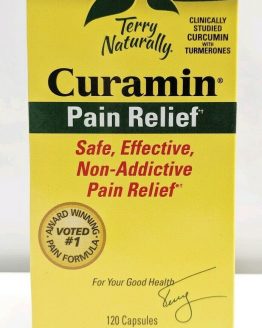 Terry Naturally Curamin Stop Pain Relief Supplement Sealed Bottle 1 Caps 21+