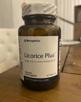 New, Metagenics - Licorice Plus, 60 Tablets, SAME DAY SHIPPING , Exp-05/21