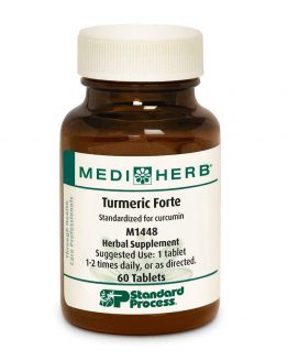 Standard Process - MediHerb -Turmeric Forte - 60 Tablets