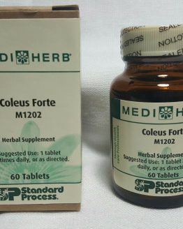Standard Process Medi Herb Coleus Forte M12 60 Tablets Exp Date: 10/01/