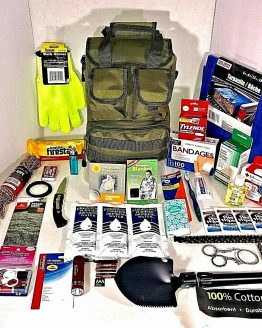 Disaster Emergency Survival Kit Bug Out Bag Camping earthquake Hurricane