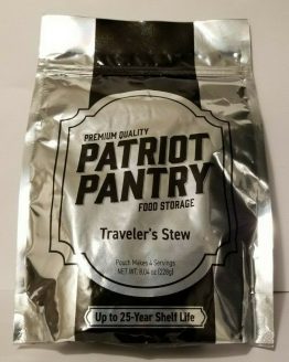 Patriot Pantry: Traveler's Stew (4 Servings) Prepper, Survival Food, Doomsday