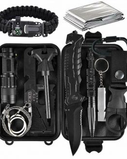 11 in 1 Emergency Camping Survival Equipment Kit Outdoor Tactical Gear Tool Set