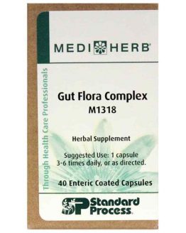Standard Process Gut Flora Complex - Medi Herb - 40 caplets