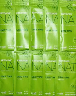 PRUVIT Keto 🍈  Lime Time🍈 NAT Charged - 10-Pack - FREE SHIPPING!
