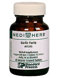 Standard Process Medi Herb Garlic Forte M1285 40 Tablets 5/21
