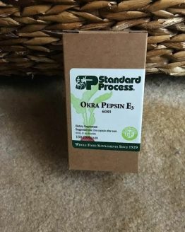 Two Standard Process Okra Pepsin E3 150 capsules