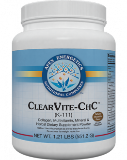 ClearVite-CHC by Apex Energetics (K111) 1.21 lbs powder New - Chocolate Flavor!