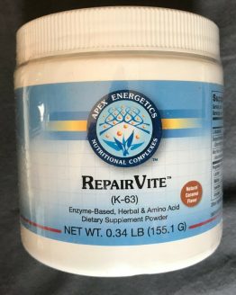 RepairVite Caramel by Apex Energetics K-63 155.1 G New and Sealed! Best by 01/23